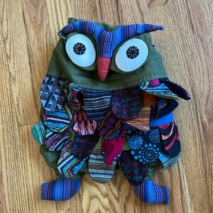 Owl drawstring Backpack